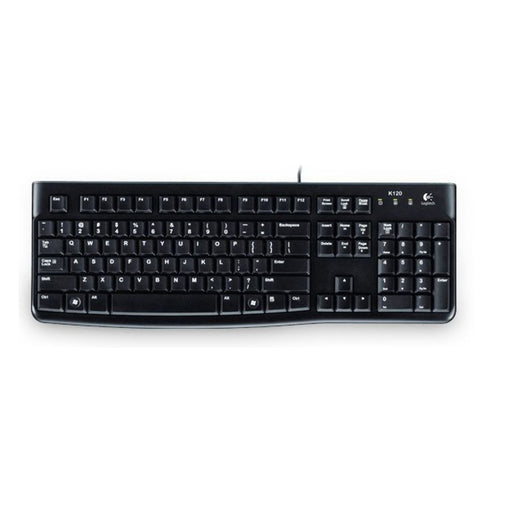 Produktbild USB-Tastatur - Logitech K120 Corded Keyboard USB-Tastatur QWERTZ Deutsch Schwarz