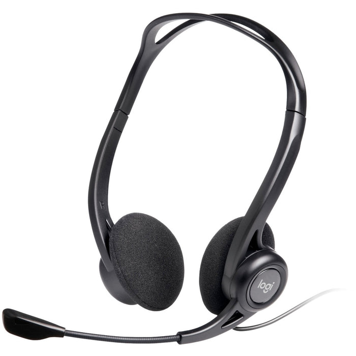 Logitech 960 USB Computer Headset USB-A Anschluss