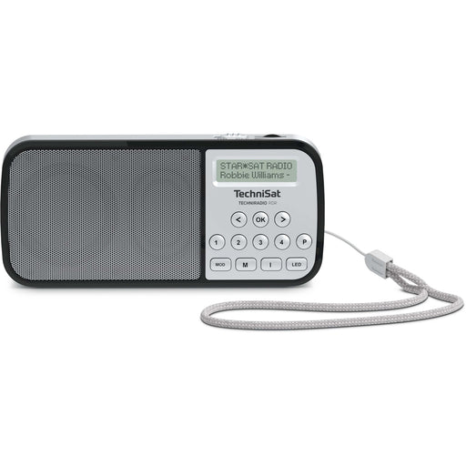 Produktbild Digitalradio (DAB+) - TechniSat DAB+ Taschenradio TECHNIRADIO RDR UKW/USB/LED-Lampe in silber