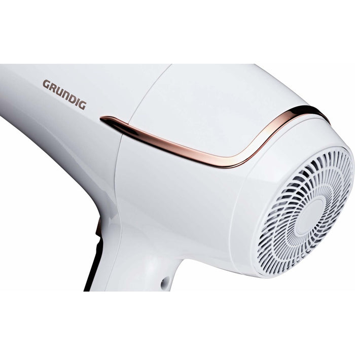 Grundig Haartrockner IonicTouchControl HD 7880 weiß/rosegold