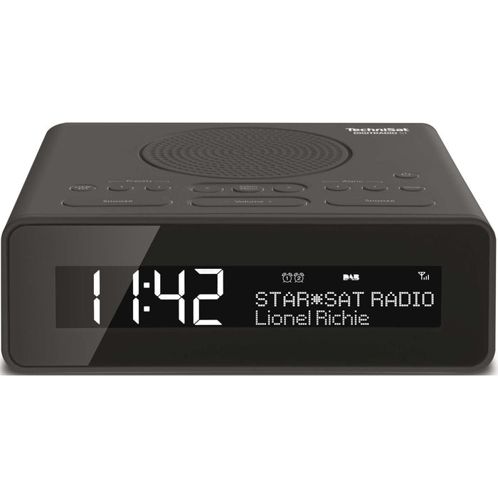 TechniSat Digital-Uhrenradio DAB+/UKW DIGITRADIO51 ant