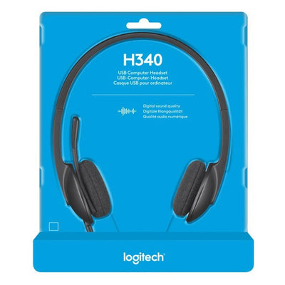 Headset Stereo, Retail LOGITECH H340 USB