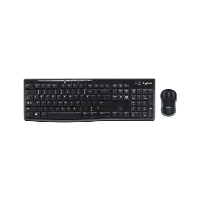 Logitech MK270 kabelloses Tastatur-Maus-Set Schwarz