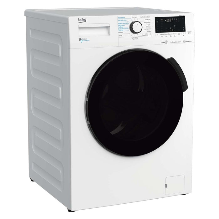 Beko Waschtrockner m.XL-Tür BT,1400Upm,Dampff. WDW85141Steam1