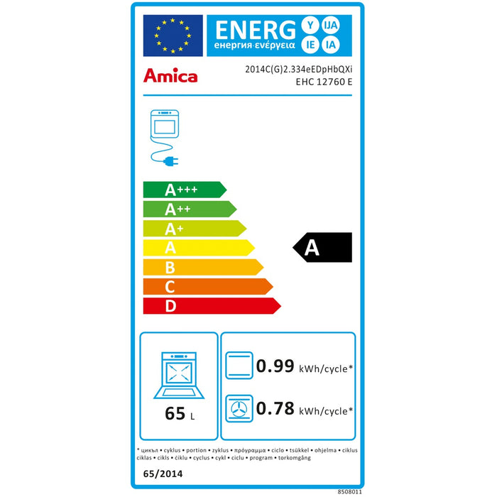 Amica EB-Herdset 60cm, MF9, EHC 12760 E