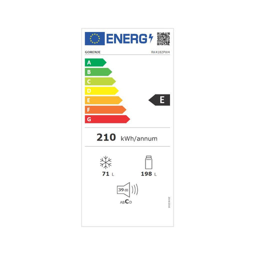 Produktbild Kühl-/Gefrierkombination - Gorenje Kühl/Gefrierkombi RK 4182 PS4 silber