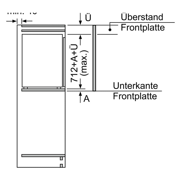 Bosch MDA EB-Gefriergerät Serie6 GIV11AFE0