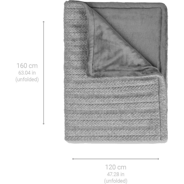 Medisana Kuschelheizdecke HB 680 Strick
