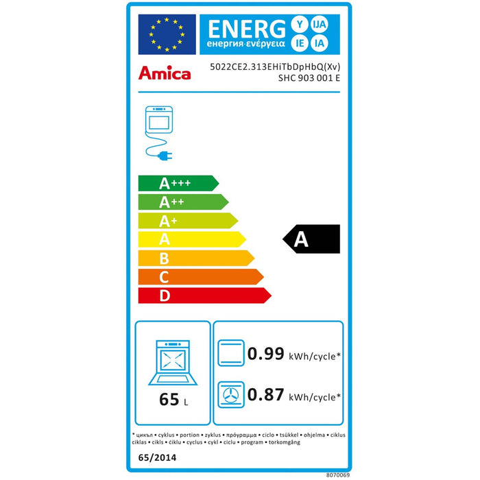 Amica Elektroherd FineDesign, 50cm, MF9  SHC 903 001 E