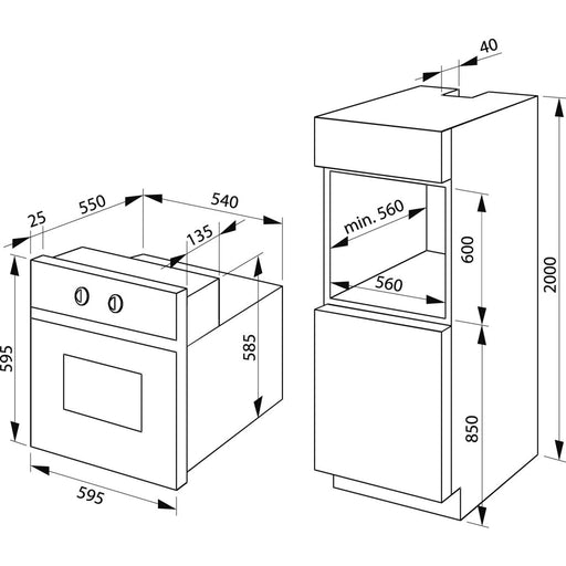 Produktbild Einbaubackofen - Amica EB-Backofen FineDesign EB 944 100 E