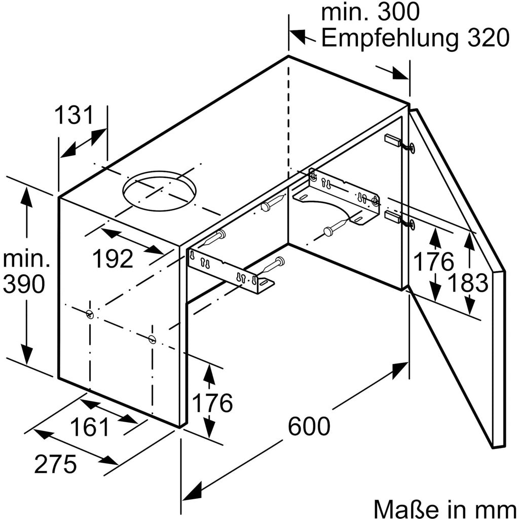 Produktbild Flachschirmhaube - Constructa-Neff Flachschirmhaube 3 Stufen + 1 Intens D46ED22X1