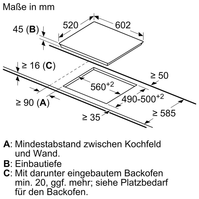 Siemens EB-Autark-Kochfeld iQ300 ET675FNP1E