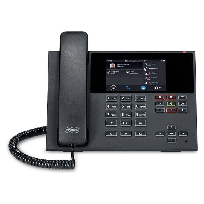 Auerswald SIP-Systemtelefon schwarz COMfortel D-400