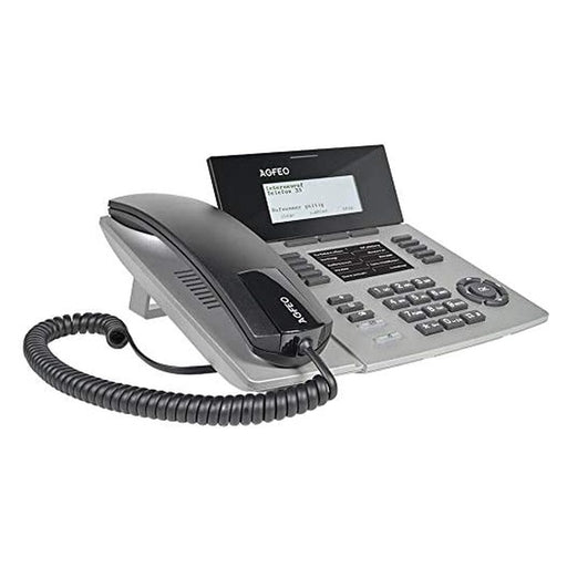 Produktbild Kabelgebundenes Telefon - Agfeo ST 54 IP SENSORfon Systemtelefon silber