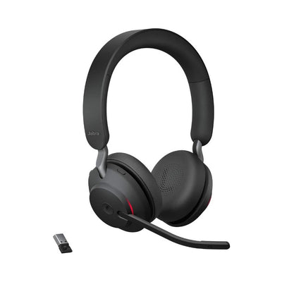 Jabra Evolve2 65 MS Stereo Headset beidohrig 380aMS Stereo Schwarz