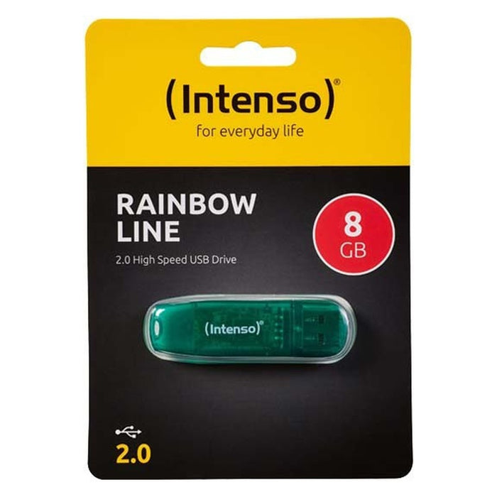 Intenso USB 2.0 Stick 8GB RainbowLine INTENSO 3502460