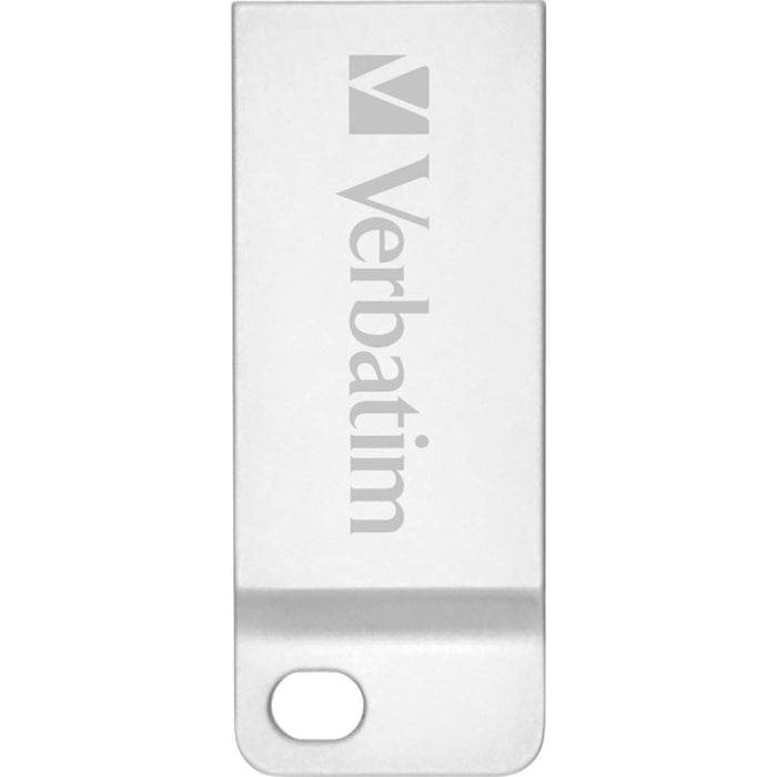 Verbatim USB-Stick 64GB 2.0 Metal Executive VERBATIM 98750 silber