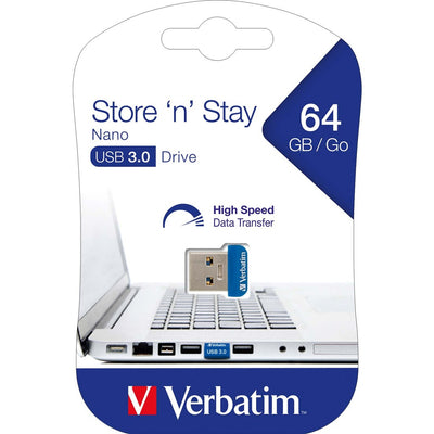 USB-Stick 64GB 3.0 Nano Drive VERBATIM 98711