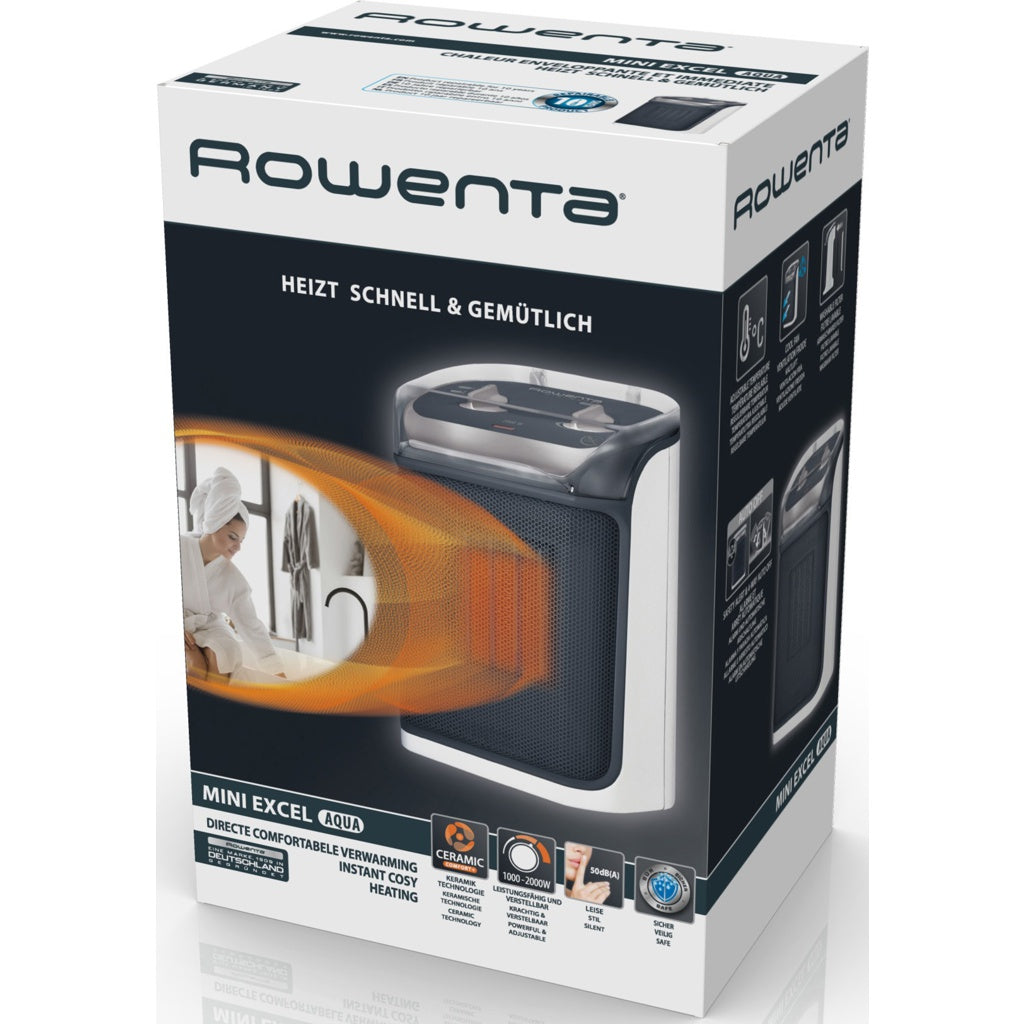 Produktbild Keramikheizlüfter - Rowenta Keramik-Heizlüfter EXCEL Aqua Safe SO 9281