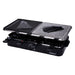 Steba RC 18 Multi-Raclette Stein/Gussplatte Schwarz Edelstahl