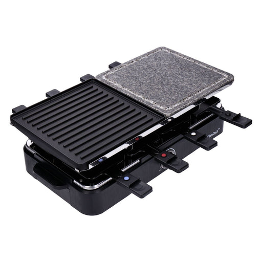 Produktbild Raclette - Steba RC 18 Multi-Raclette Stein/Gussplatte Schwarz Edelstahl