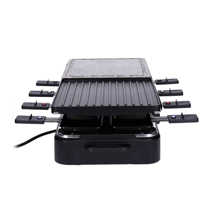 Steba RC 18 Multi-Raclette Stein/Gussplatte Schwarz Edelstahl