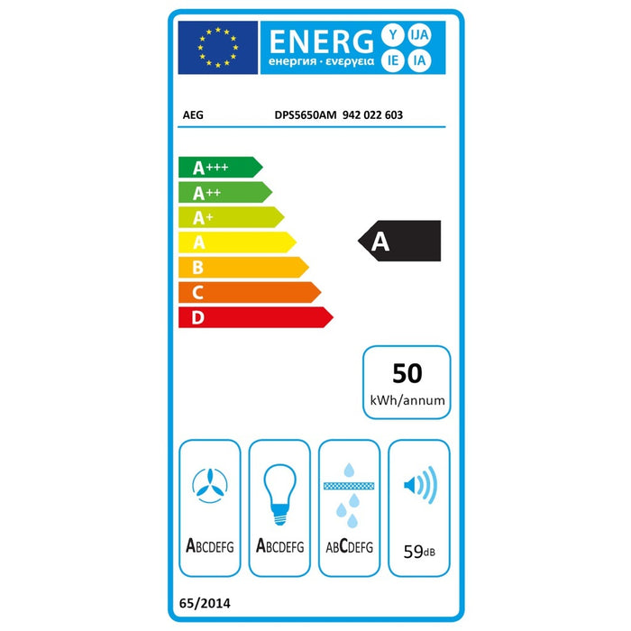 Electrolux AEG MDA Flachschirmhaube 60cm DPS5650AM