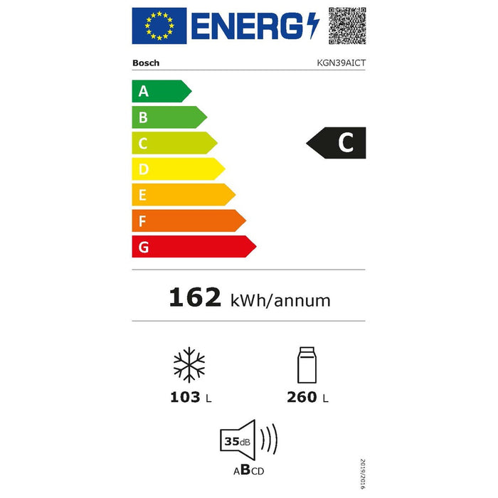 Bosch MDA Kühl/Gefrierkombi Serie6 KGN39AICT