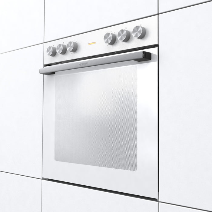 Gorenje Einbauherd BC 6715E02WK Umluft 77 l A Weiß