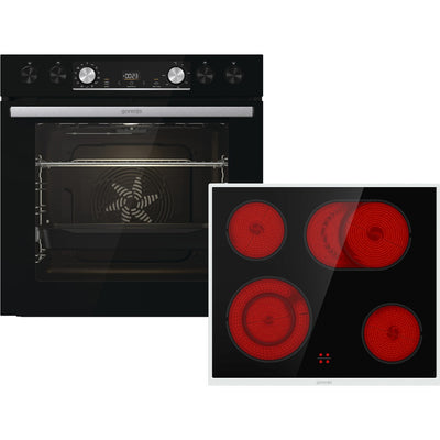 EB-Herdset-Hi-Light Black Set4 Heissluft BCX6737E05BG+ECD634X