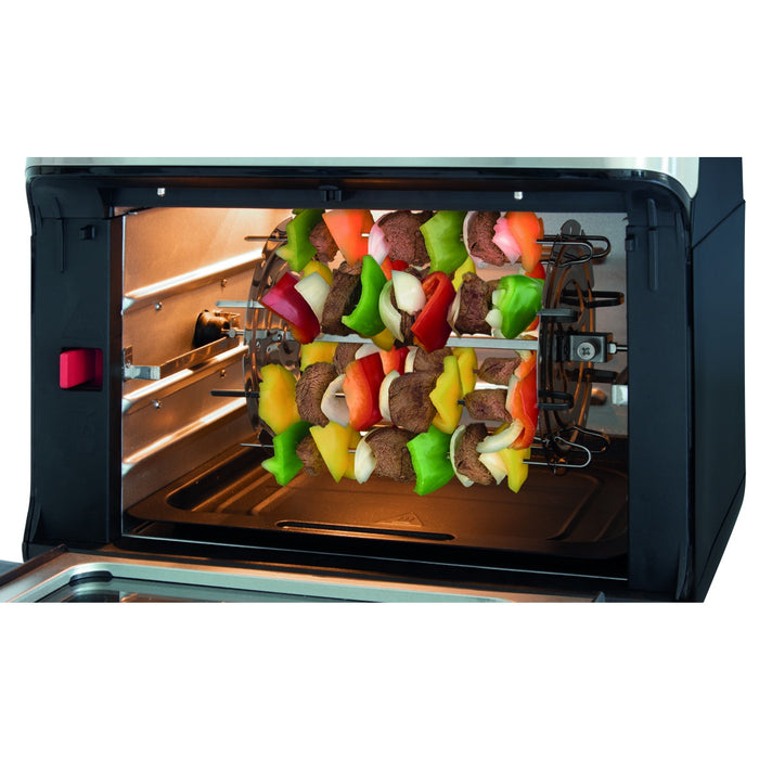 Bomann PC-FR 1200 H Eins/Eine(r) 11 l Eigenständig 1500 W Heißluftfritteuse Schwarz, Edelstahl