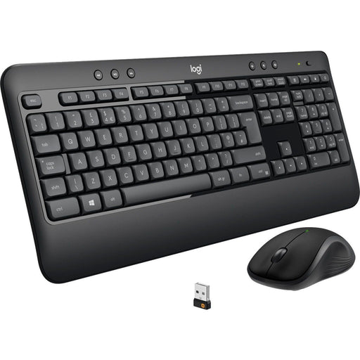 Produktbild Tastatur- und Maus-Set - Logitech Tastatur/Maus Set USB,wireless,1000dpi LOGITECH MK540 schwarz