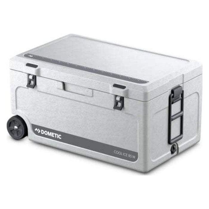 Dometic Cool-Ice CI 85W Isolierbox Stone mit Rollen und ausziehbarem Griff