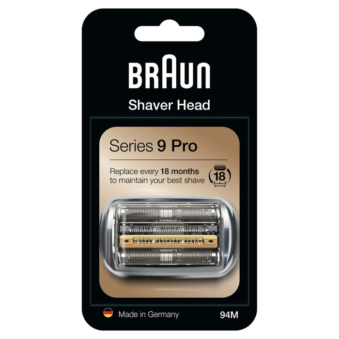 BRAUN Scherkopfkassette f.Series9 Pro Kombipack 94M chrom