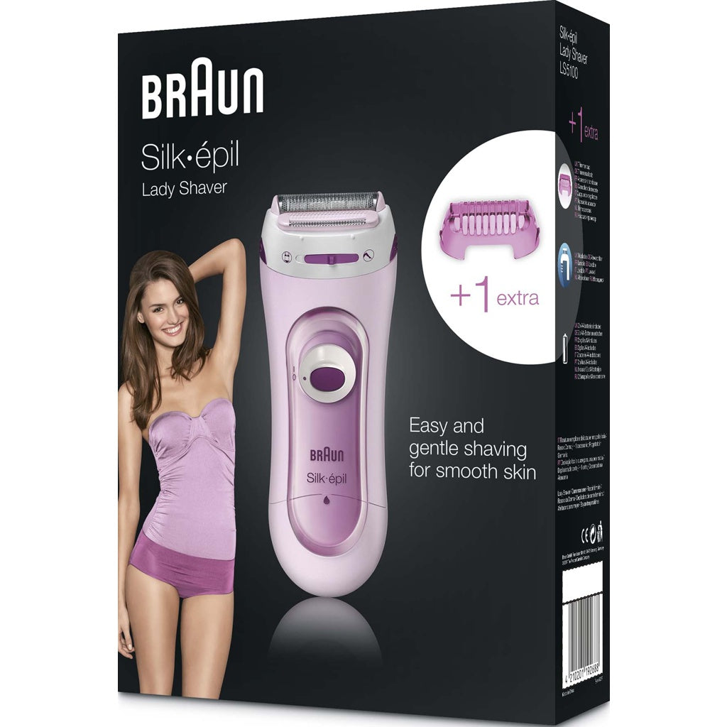 Produktbild Lady Shaver - BRAUN Ladyshaver Silk-epil LS 5100 pink