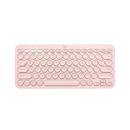 Produktbild Wireless-Tastatur - Logitech K380 Multi-Device Bluetooth® Keyboard Tastatur QWERTZ Deutsch Pink
