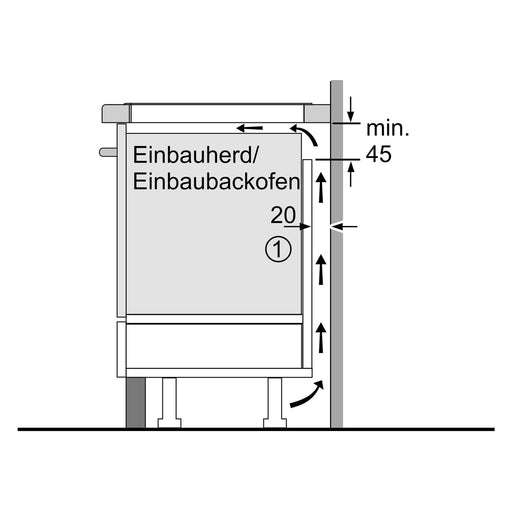 Produktbild Induktions-Kochfeld - Bosch MDA EB-Autark-Kochfeld Indukt. Serie 4 PIF645BB5E