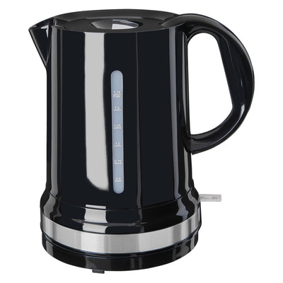 WATER 2010 S Wasserkocher 1,7L schwarz-inox