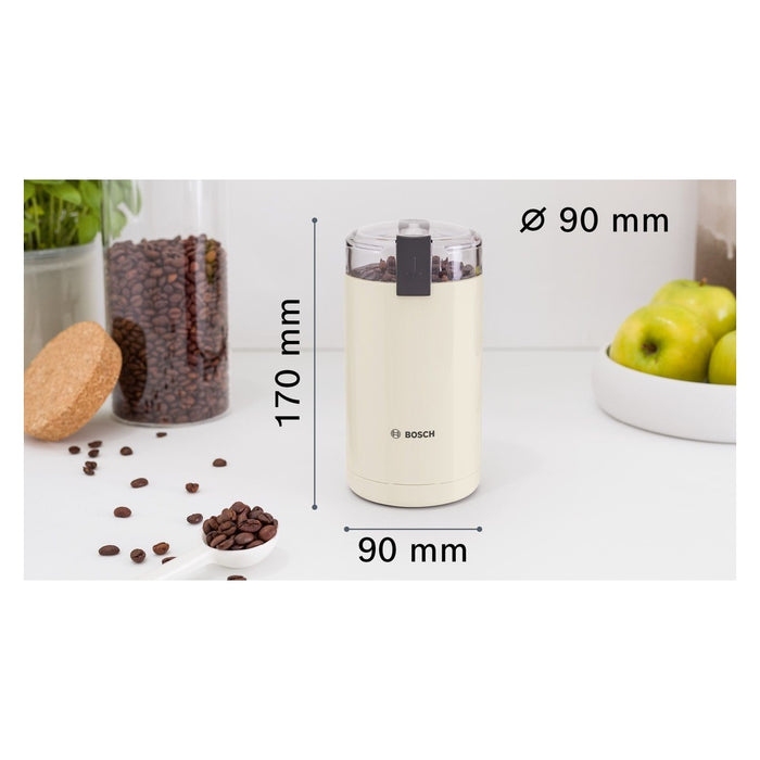 Bosch SDA Kaffeemühle 180W,max.75g TSM6A017C creme