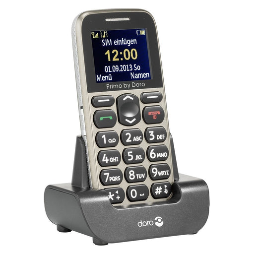 Produktbild Seniorenhandy - Doro Primo 215 4,32 cm (1.7 Zoll) 83 g Beige Einsteigertelefon