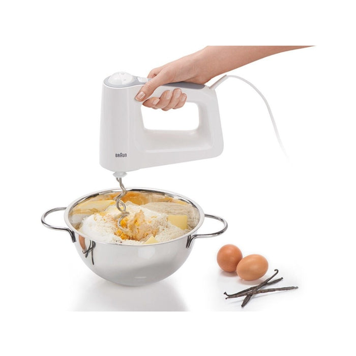 Braun HM 3135 WH Handmixer 500 W Grau, Weiß