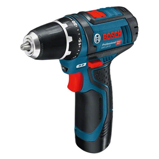 Produktbild Akku-Bohrschrauber - Bosch Akku-Bohrschrauber 12 V Li-Ion 1300 RPM Schwarz, Blau, Rot