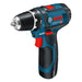 Bosch Akku-Bohrschrauber 12 V Li-Ion 1300 RPM Schwarz, Blau, Rot