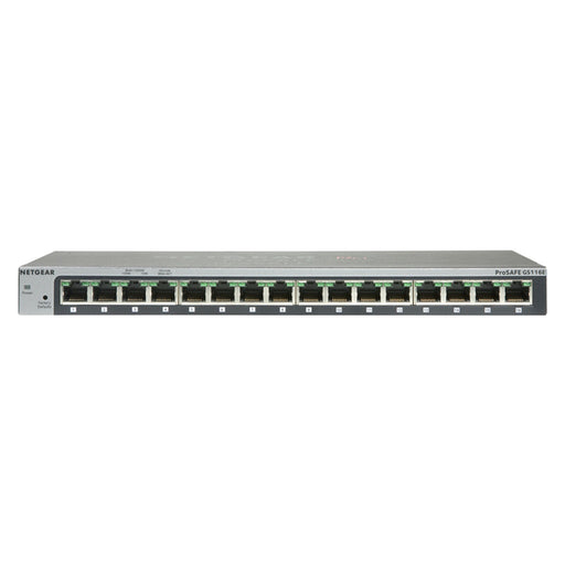 Produktbild Netzwerk-Switch - NETGEAR GS116 Unmanaged Grau