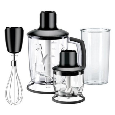 MultiQuick 7 MQ 7045X 1,25 l Pürierstab 1000 W Schwarz, Edelstahl