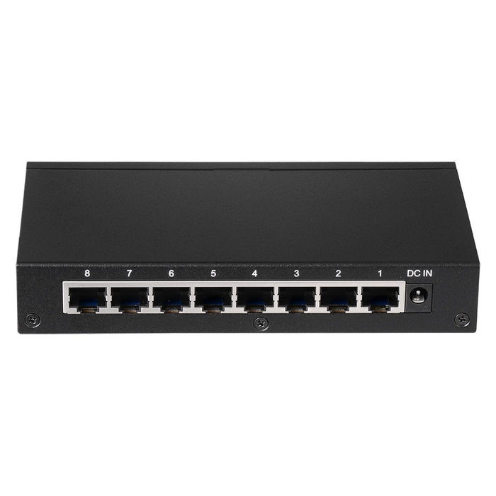 Edimax GS-1008E V2 Netzwerk-Switch Unmanaged Gigabit Ethernet (10/100/1000) Schwarz