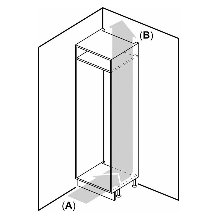 Constructa-Neff EB-Kühlgerät 187l,FreshSafe KI2422FE0