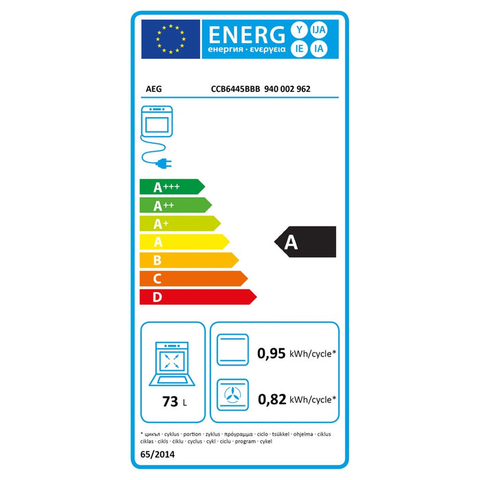 Electrolux AEG MDA Elektroherd 60cm CCB6445BBB