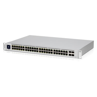 UniFi USW-48-POE Netzwerk-Switch Power over Ethernet (PoE) Edelstahl