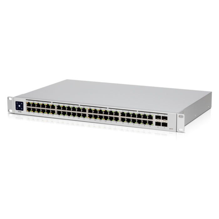 Ubiquiti UniFi USW-48-POE Netzwerk-Switch Power over Ethernet (PoE) Edelstahl